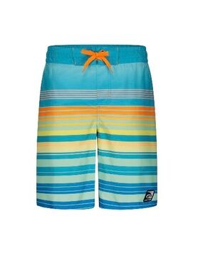 NWT LAGUNA Boys Groovy Summer Stripe Swim Trunks Size: Medium